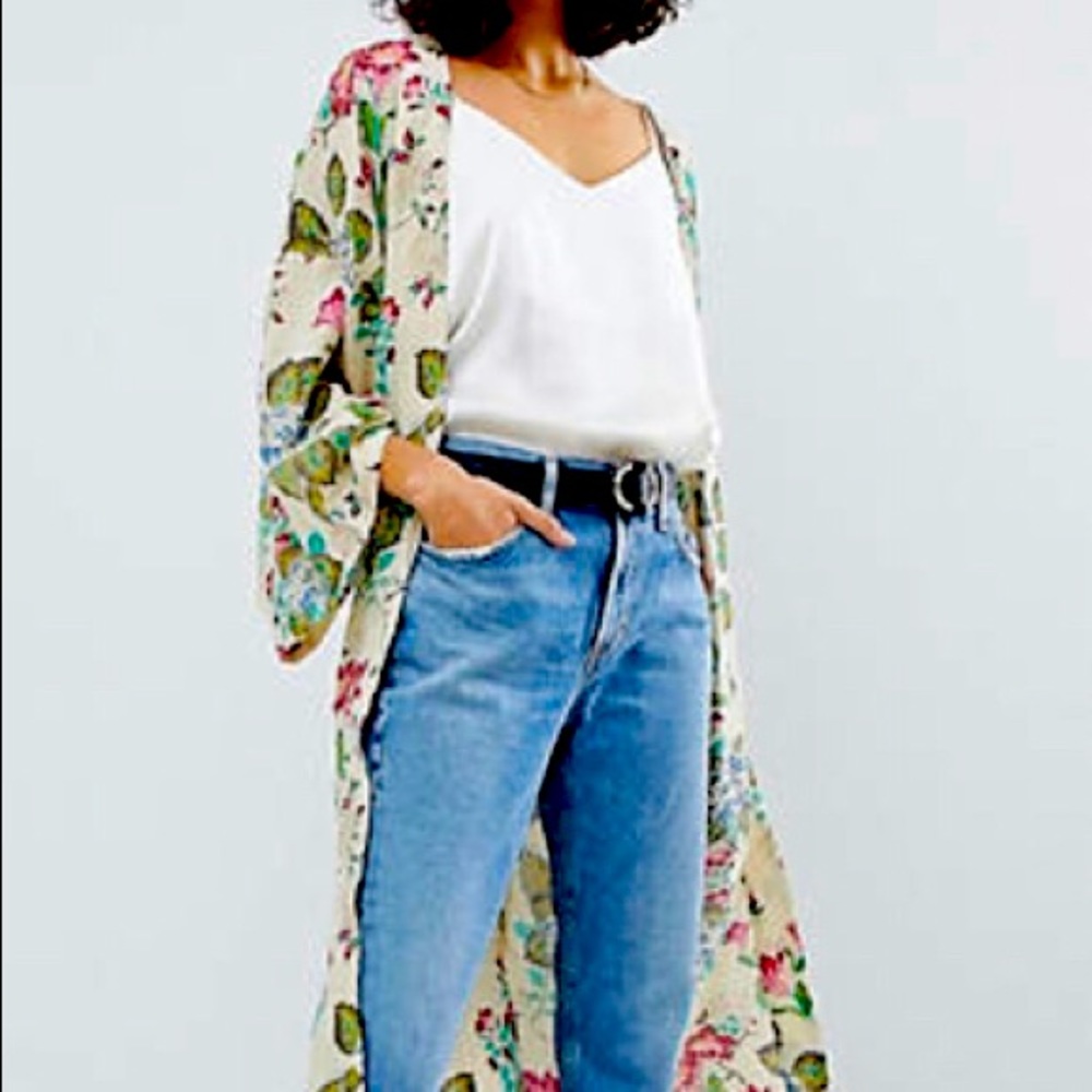 Free People Latimer Embellished Kimono
